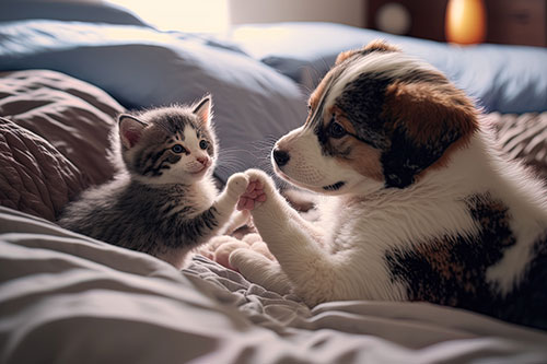 Bett für Hund und Katze